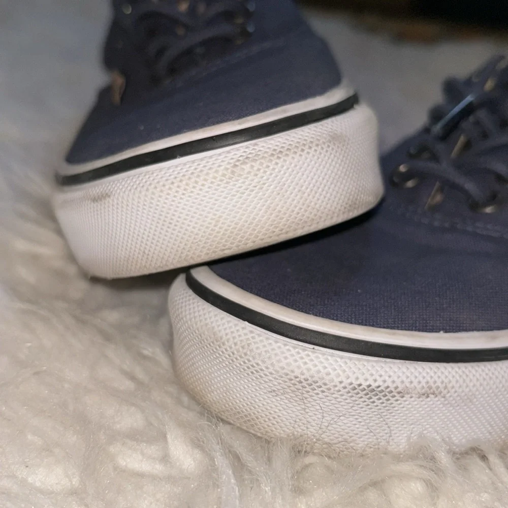 🛹Vans Authentic Era Canvas and Leather Sneakers, Size 8 - Picture 3 of 16